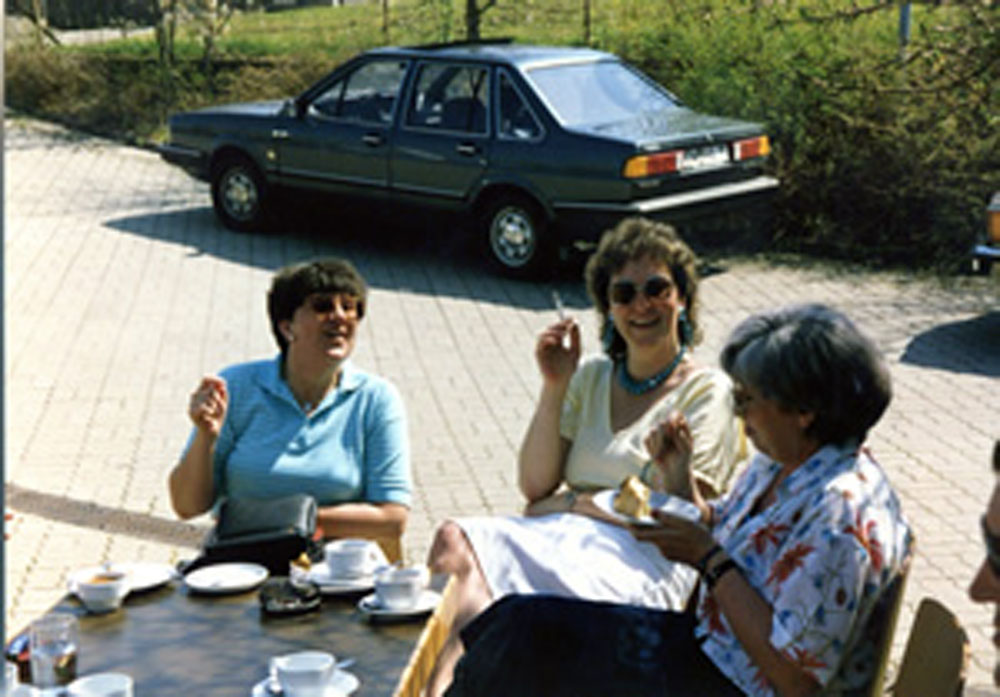 Denzlinger Fans - Mariane, Christa und Karin