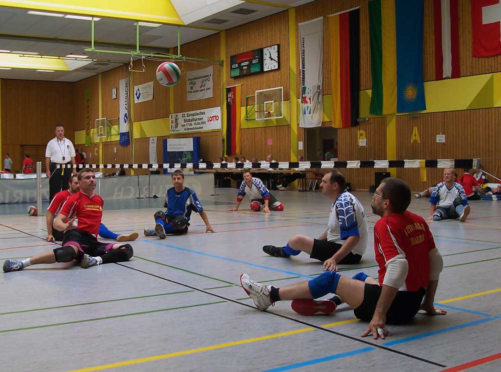 Spielszene Baden gegen Bayern
