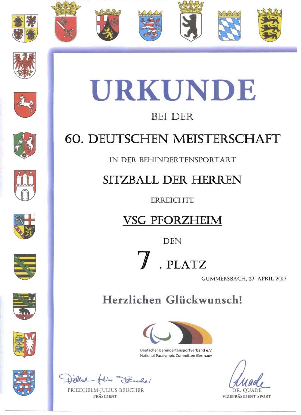 urkunde herren