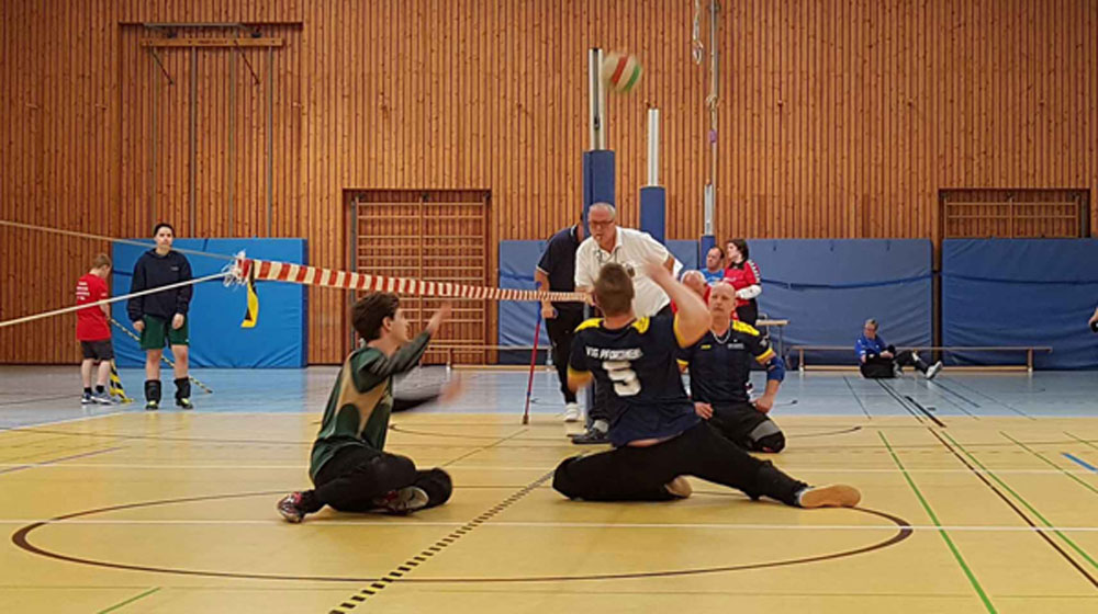 Spielszene Leipzig
gegen Pforzheim