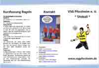 Flyer der VSG
